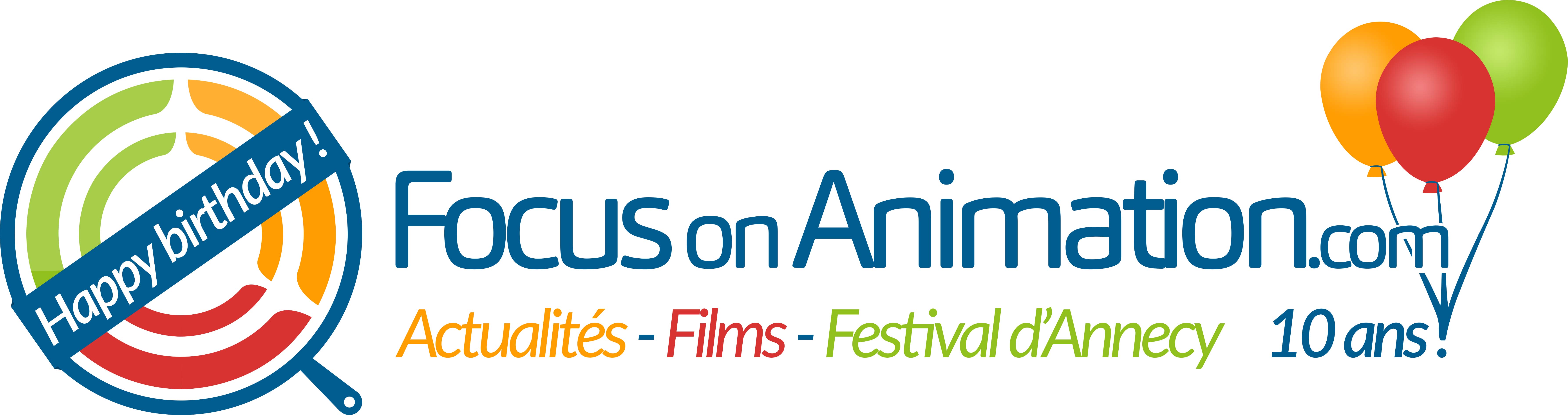 Logo de Focus on Animation pour ses dix ans