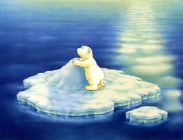 Plume, le petit ours polaire
