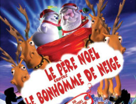 Le père Noël contre le bonhomme de neige