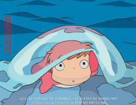 Ponyo sur la falaise