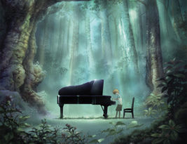 Piano forest